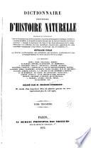 Dictionnaire universel d'histoire naturelle