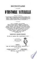 Dictionnaire universel d'histoire naturelle ...