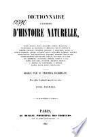 Dictionnaire universel d'histoire naturelle