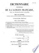Dictionnaire universel de la langue française avec la prononciation figurée