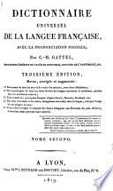 Dictionnaire universel de la langue française, avec la prononciation figurée