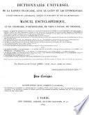 Dictionnaire universel de la langue française, avec le latin et les étymologies