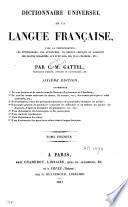 Dictionnaire universel de la langue française