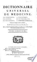 Dictionnaire universel de médecine, de chirurgie, d'anatomie...