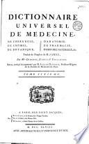 Dictionnaire universel de médecine, de chirurgie, d'anatomie...