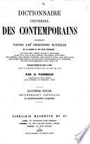 Dictionnaire universel des contemporains ...
