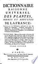 Dictionnaire universel des plantes, arbres et arbustes de la France
