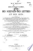 Dictionnaire universel des sciences, des lettres et des arts