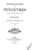 Dictionnaire universel des synonymes de la langue Française