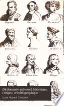 Dictionnaire universel, historique, critique, et bibliographique