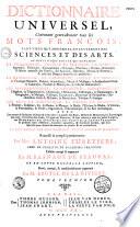 Dictionnaire universel