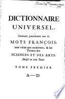 Dictionnaire Universel
