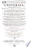 DICTIONNAIRE UNIVERSEL