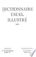 Dictionnaire usuel illustré