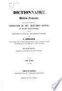 Dictionnaire wallon-français