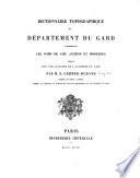 Dictionnaires topographiques de la France