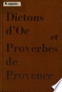 Dictons d'oc et proverbes de Provence