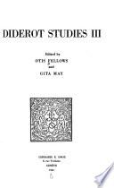 Diderot Studies