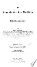 Die Geschichte der Medicin und ihrer Hülfswissenschaften