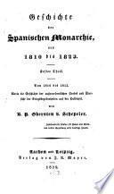 Die Geschichte der Spanischen Monarchie von 1810 bis 1823