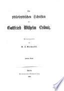 Die philosophischen Schriften