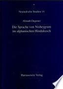 Die Sprache von Nisheygram im afghanischen Hindukusch