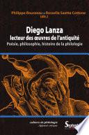 Diego Lanza, lecteur des oeuvres de l'Antiquité