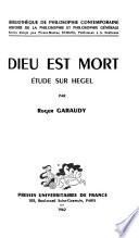 Dieu est mort