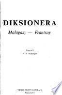 Diksionera Malagasy-Frantsay