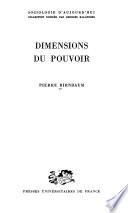 Dimensions du pouvoir