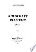 Dimensions végétales