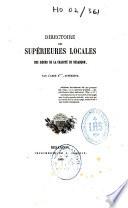 Directoire des supérieures locales des Soeurs de la Charité de Besançon