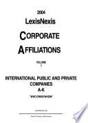 Directory of Corporate Affiliations