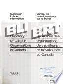 Directory of Labour Organizations in Canada