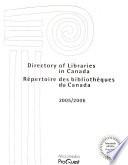 Directory of Libraries in Canada