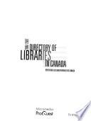 Directory of Libraries in Canada