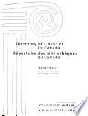 Directory of Libraries in Canada