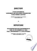 Directory of Non-governmental Environment and Development Organisations in OECD Member Countries
