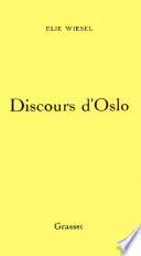 Discours d'Oslo