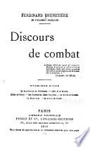 Discours de combat
