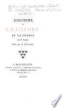 Discours de la gloire de la France ... par P. Gabriel. Publié par A. Devars
