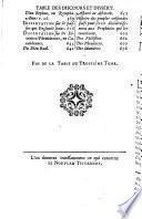 Discours et dissertations sur tous les livres de l'Ancien et du Nouveau Testament. Par le R. P. D. Augustin Calmet,...