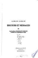 Discours et messages