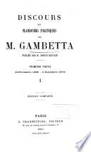 Discours et plaidoyers politiques, publ. par J. Reinach. Éd. complète