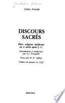 Discours sacrés
