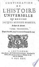 DISCOURS SUR LʻHISTOIRE UNIVERSELLE.