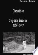 Disparition Stéphane Ternoise 1968-2017