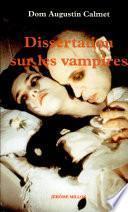 Dissertation sur les vampires