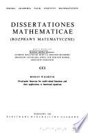 Dissertationes Mathematicae