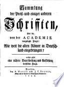 Dissertations présentées à l'Académie de guerre de Berlin